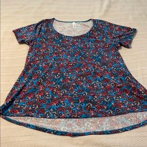 LuLaRoe Printed Classic Tee Size XL